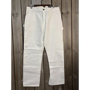 Dickies White Utility Painter Pants‎ 38x32 NWT
